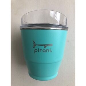 NEW Aqua Wine Whiskey Pirani Stainless Steel Insulated Tumbler Hot Cold Cup 10oz